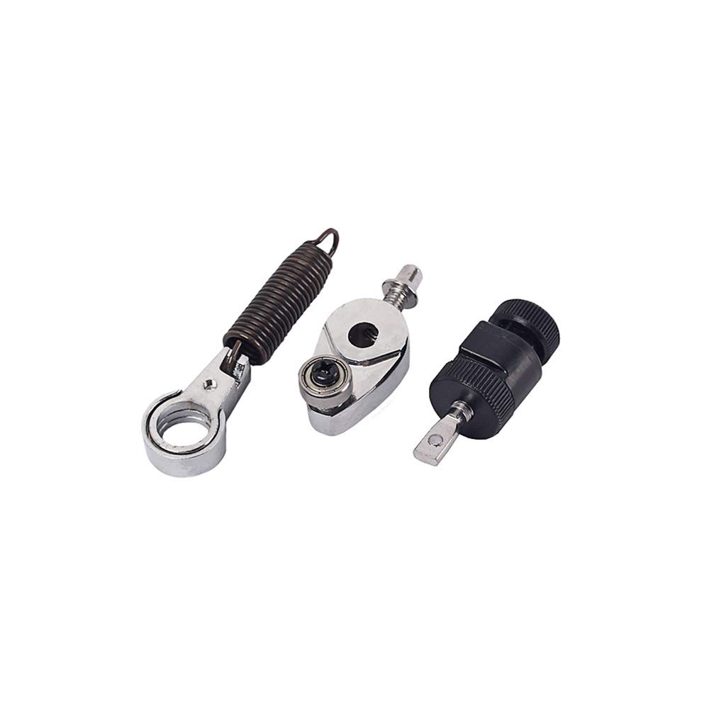 Alnicov Bass Drum Pedal Kit with Spring & Tensioner - Heavy Duty Drum Set Accessory for Professional Drummers | Perfect for Live Performances, Studio Recording & Drum Practice