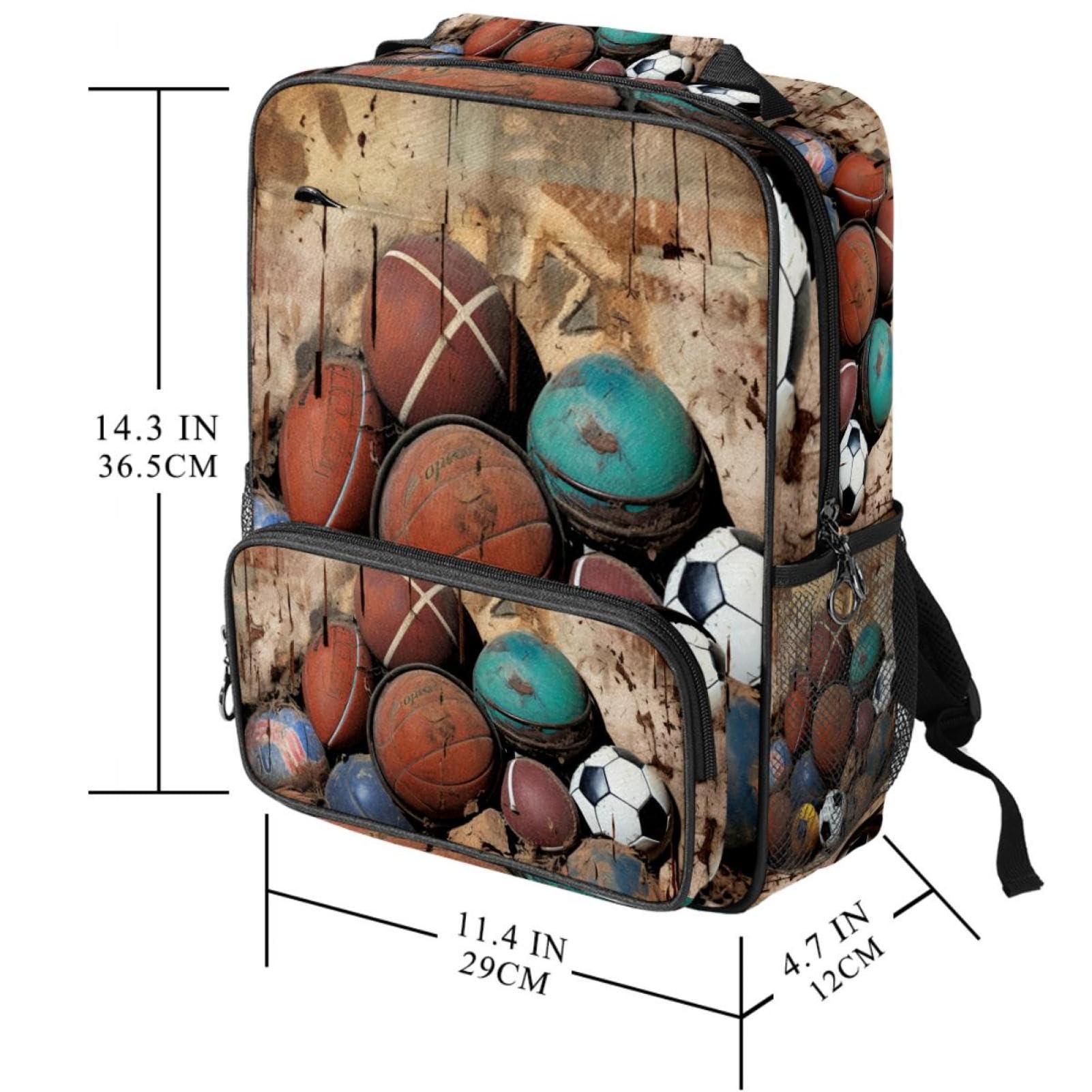 Best Travel Backpack for Men & Women - Durable Sports Backpack for Basketball, Football & Baseball - Perfect for Gym, School & Outdoor Adventures