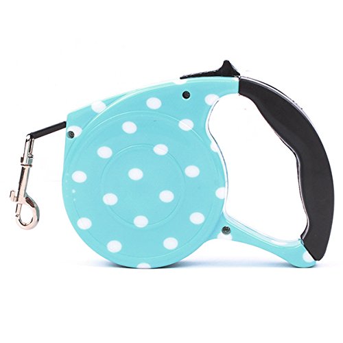 Best Retractable Dog Leash - 16ft Extendable & Lockable Pet Lead with Comfortable Handle for Small Medium Large Dogs (Multicolor) - Perfect for Walking, Jogging, Training & Outdoor Adventures