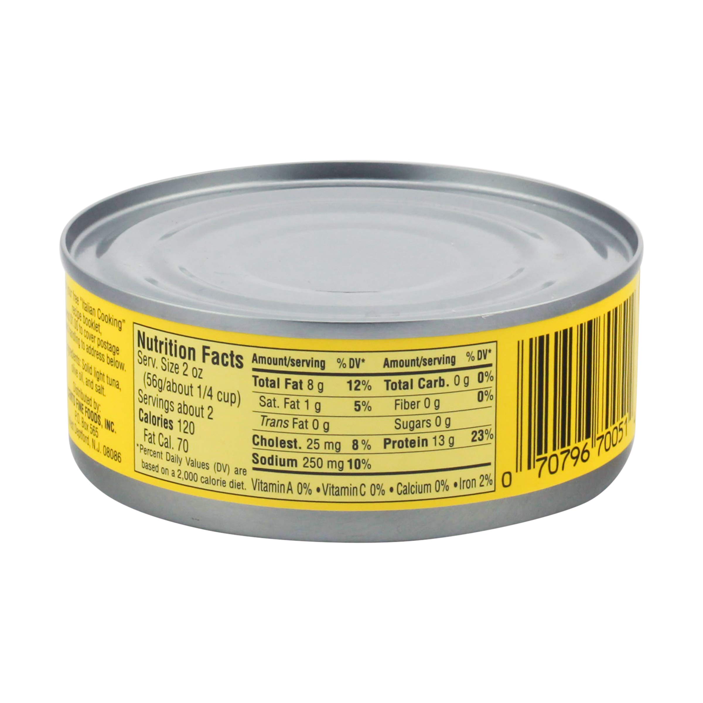 Cento Olive Oil Tuna, 5 oz (Pack of 12) - Premium Italian Canned Tuna in Olive Oil - High Protein, Keto & Paleo Friendly - Perfect for Salads, Sandwiches & Pasta Dishes