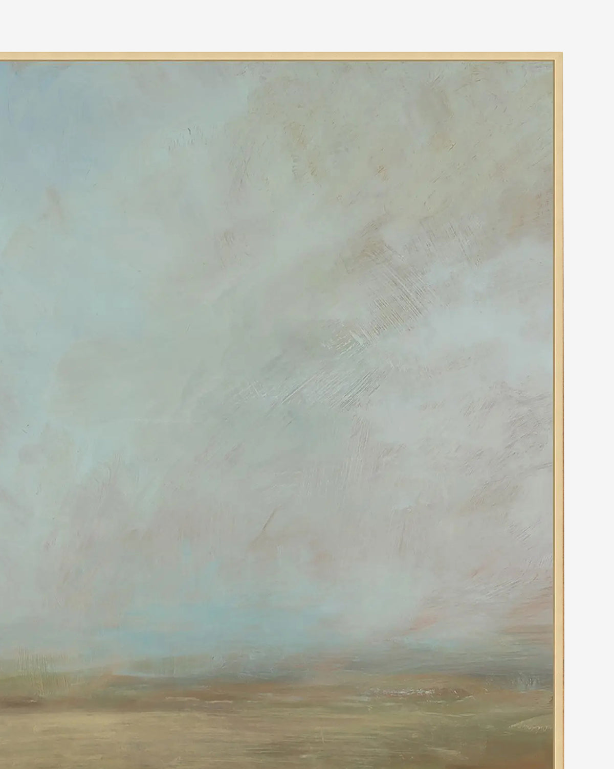 The Meadow View I by Patricia Perron - Handmade Landscape Oil Painting - Perfect for Living Room, Bedroom & Office Wall Decor