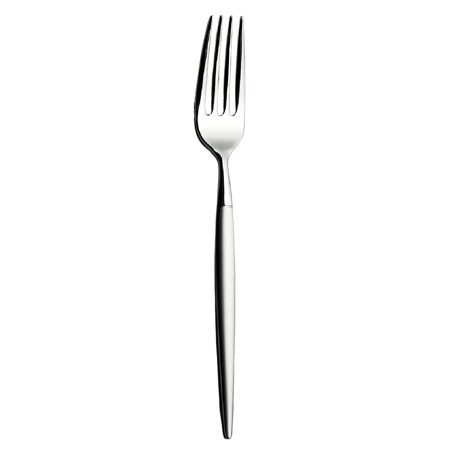 Premium Stainless Steel Fruit and Salad Forks Set - 4-Piece Elegant Cutlery for Fresh Fruits, Salads, Desserts - Perfect for Picnics, BBQs, Parties and Everyday Dining