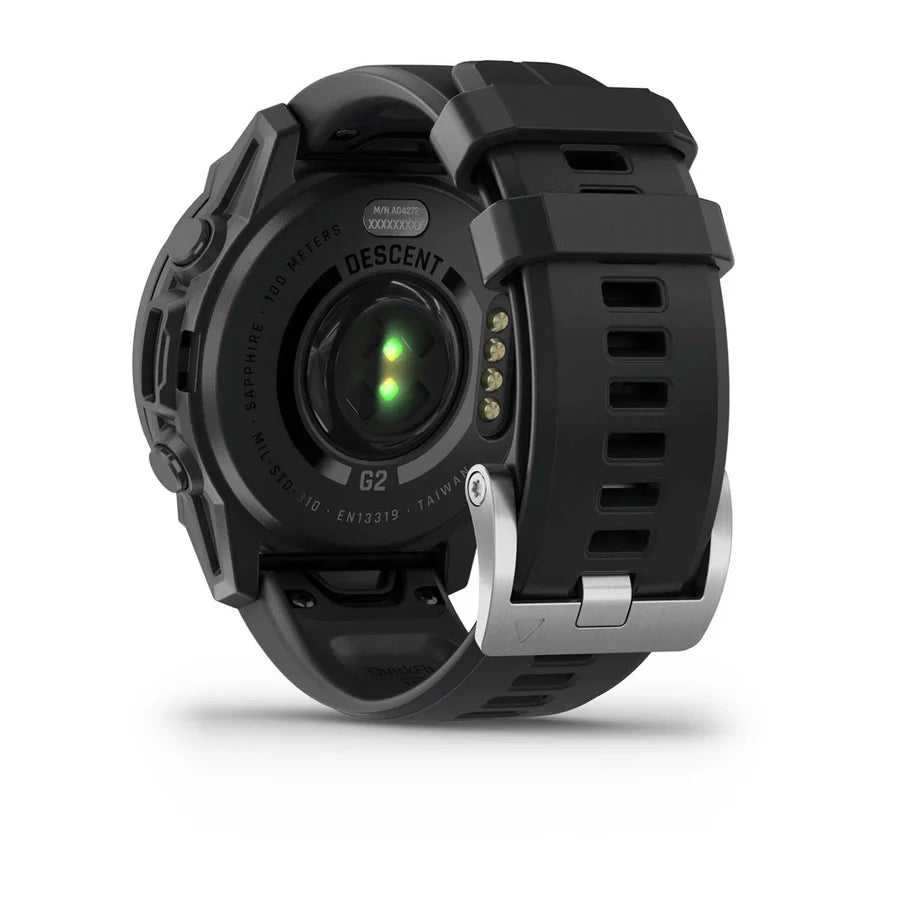 Garmin Descent G2 - Premium Dive Computer for Scuba Diving & Freediving | Underwater Navigation, Air Integration & Smart Notifications | Perfect for Professional Divers & Water Sports Enthusiasts