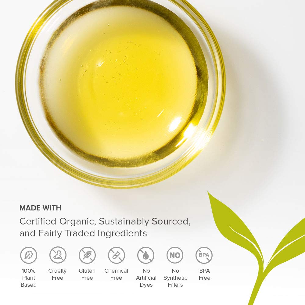 Organic Sesame Oil 34 oz - USDA Certified, Pure & Unrefined - Ayurvedic Oil for Hair Care, Skin Moisturizing & Oil Pulling - Perfect for Massage, Cooking & Natural Beauty Treatments