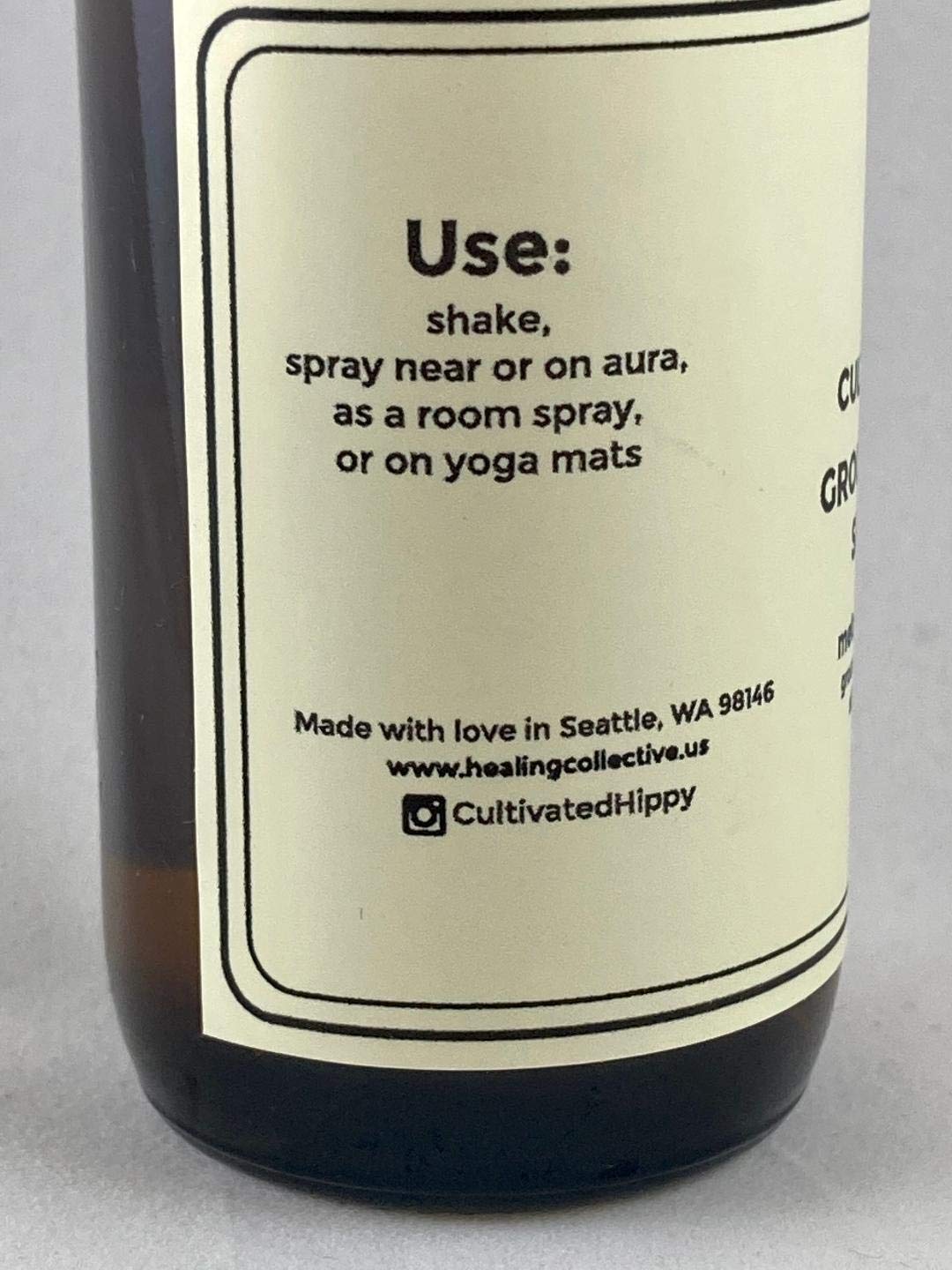 Ground & Refresh Shift Spray by Cultivated Hippy - Organic Aromatherapy Mist for Stress Relief & Energy Boost | Perfect for Yoga, Meditation & Daily Wellness