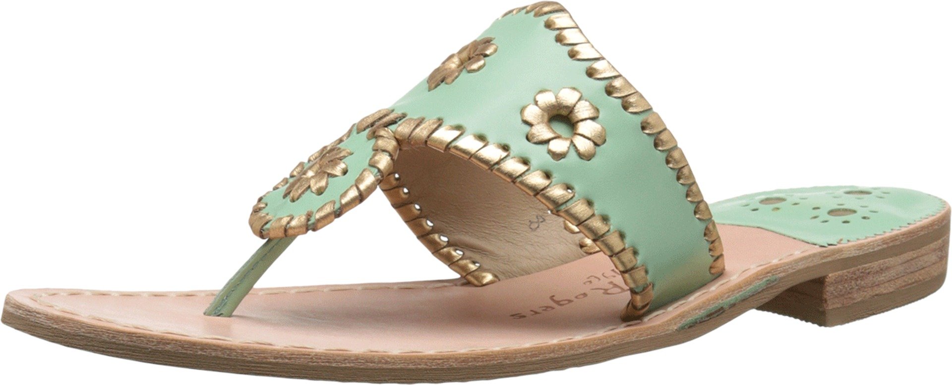 Jack Rogers Women's Nantucket Gold Sandals | Beach & Summer Wear