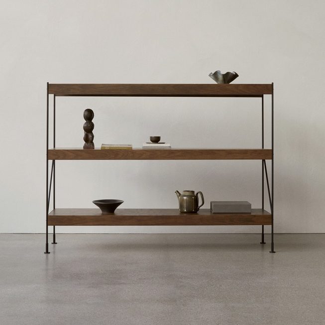 PRE ORDER AUDO CPH Zet Storage System H114cm - Black Steel Base, 3 Color Options | Modern Home & Office Organization Solution for Small Spaces