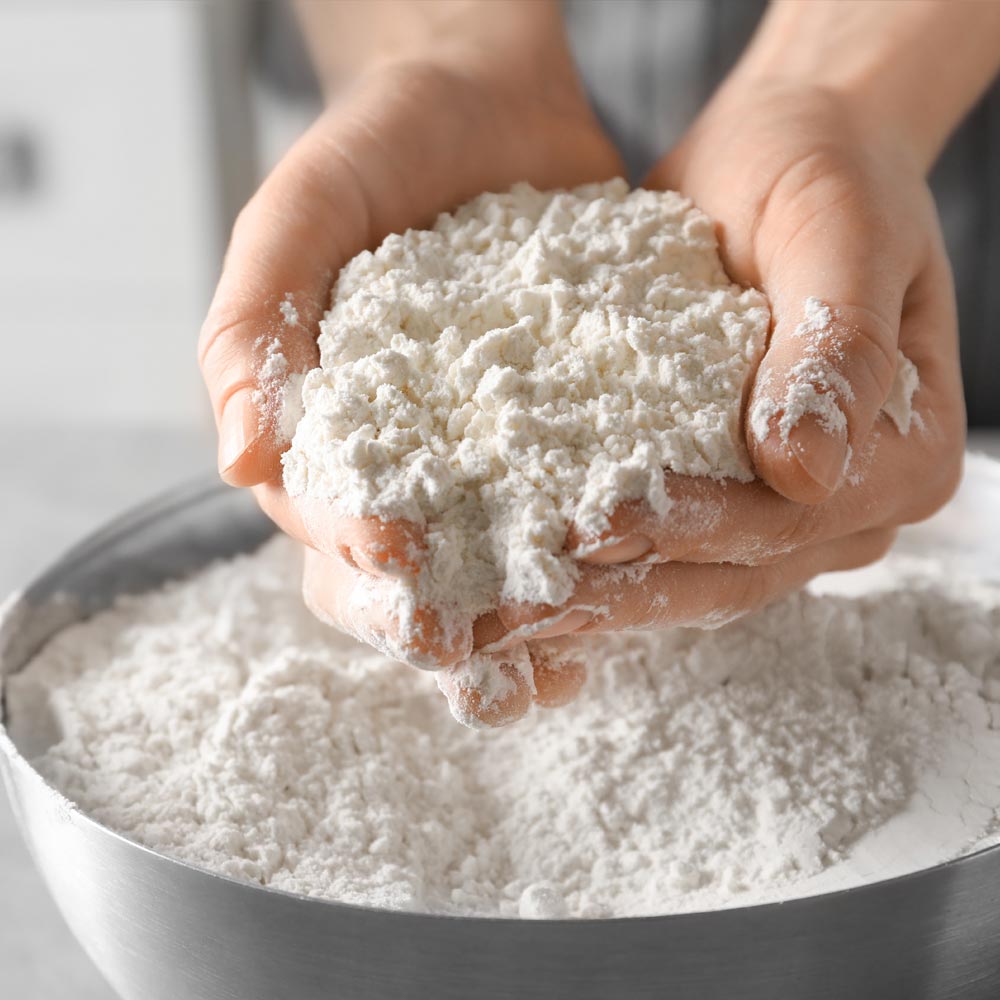 Premium All-Purpose White Flour in #10 Cans - 3-Pack (159 Servings) | Bulk Baking Essential for Bread, Cakes & Pastries | Perfect for Home Bakers, Restaurants & Emergency Food Storage