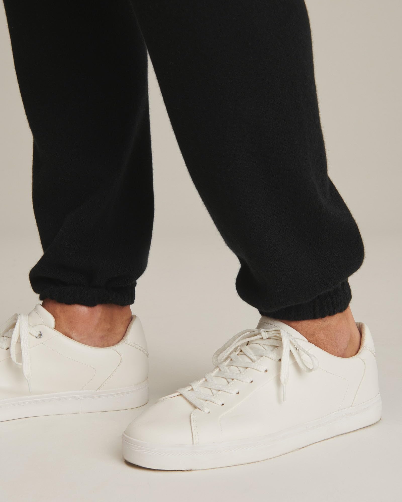 Eco-Friendly Men's Recycled Cashmere Joggers - Soft Lounge Pants for Home, Travel & Casual Wear
