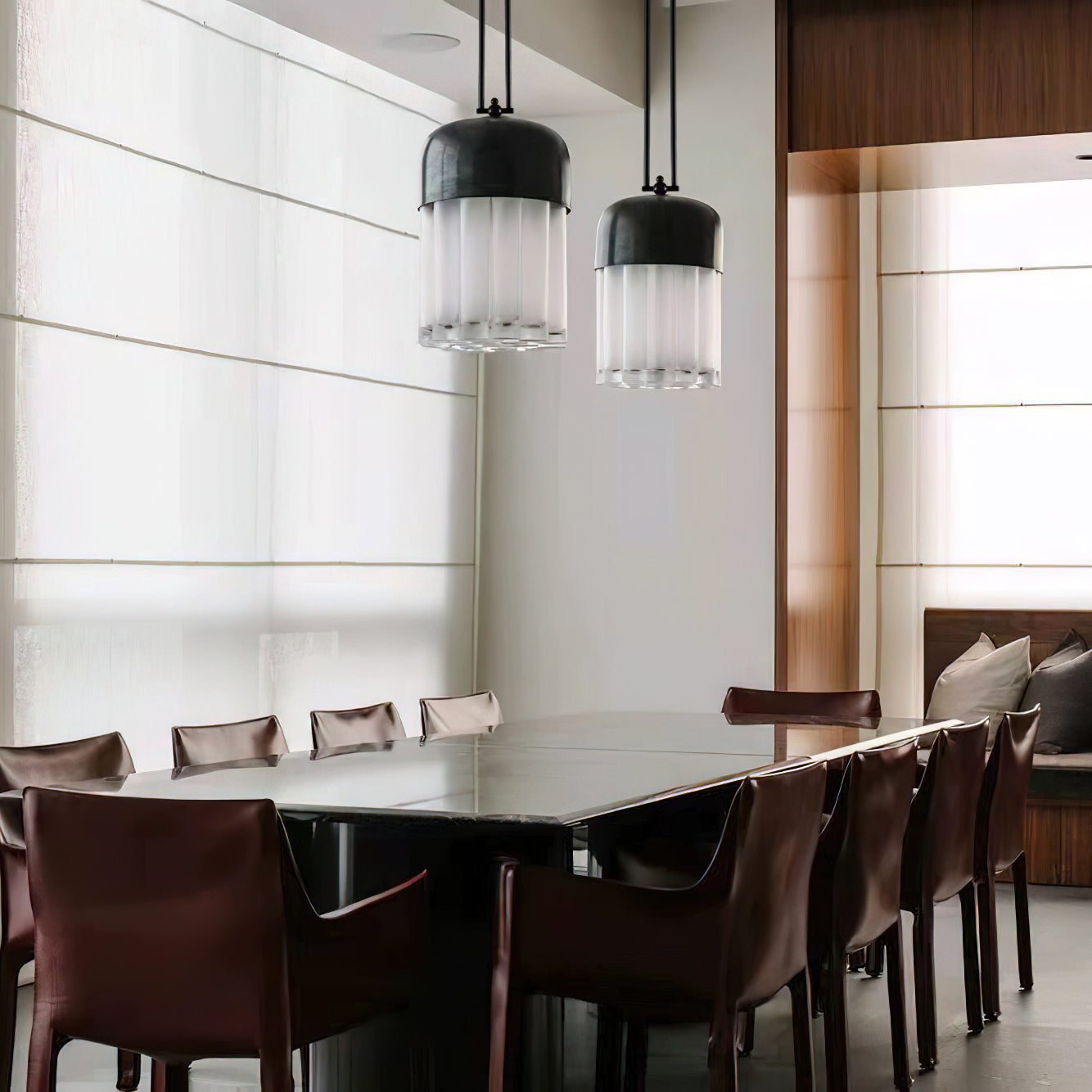 Modern Felix Pendant Light - Adjustable Hanging Chandelier for Kitchen Island, Dining Room & Bedroom Lighting - Dimmable LED Ceiling Fixture with Vintage Industrial Design