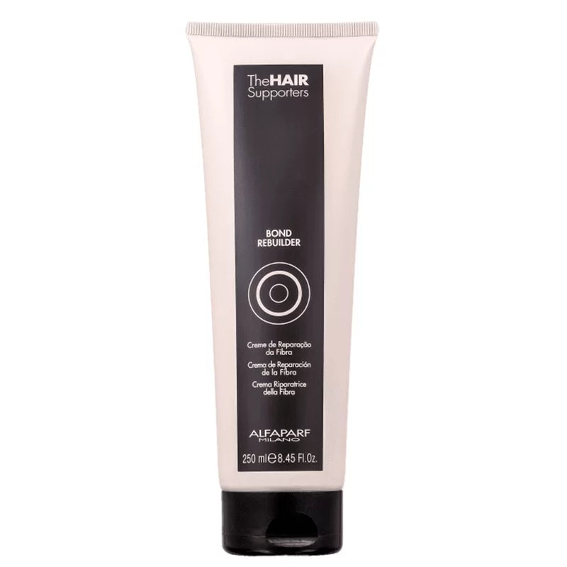 Alfaparf Milano Supporters Bond Rebuilder Cream 250ml (8.4 fl oz) - Hair Repair Treatment for Damaged & Weak Hair - Salon-Quality Conditioning for Smooth & Strong Hair at Home