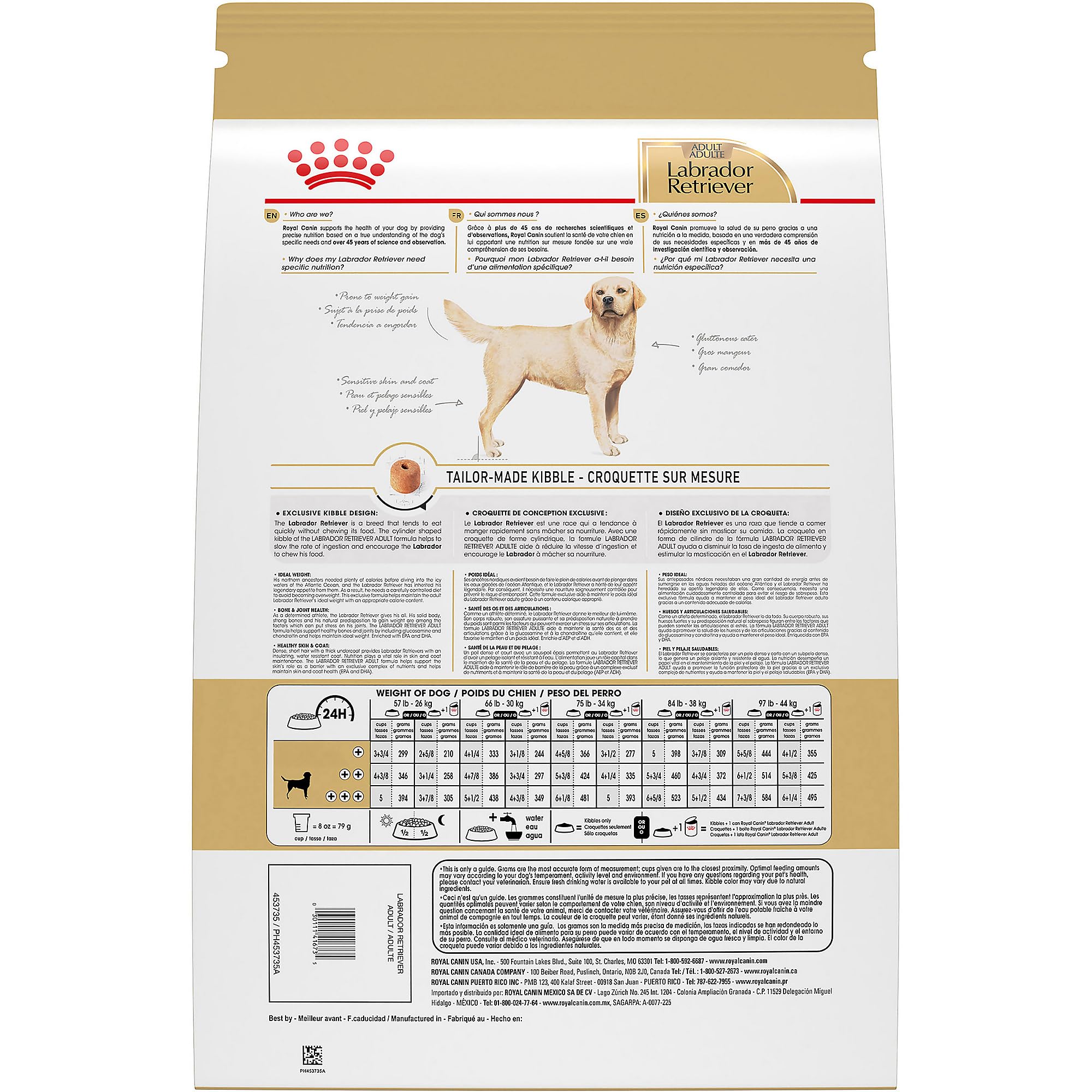 Royal Canin Labrador Retriever Adult Dry Dog Food - 30 lb Bag | Premium Nutrition for Large Breed Dogs | Perfect for Active Labs & Outdoor Adventures