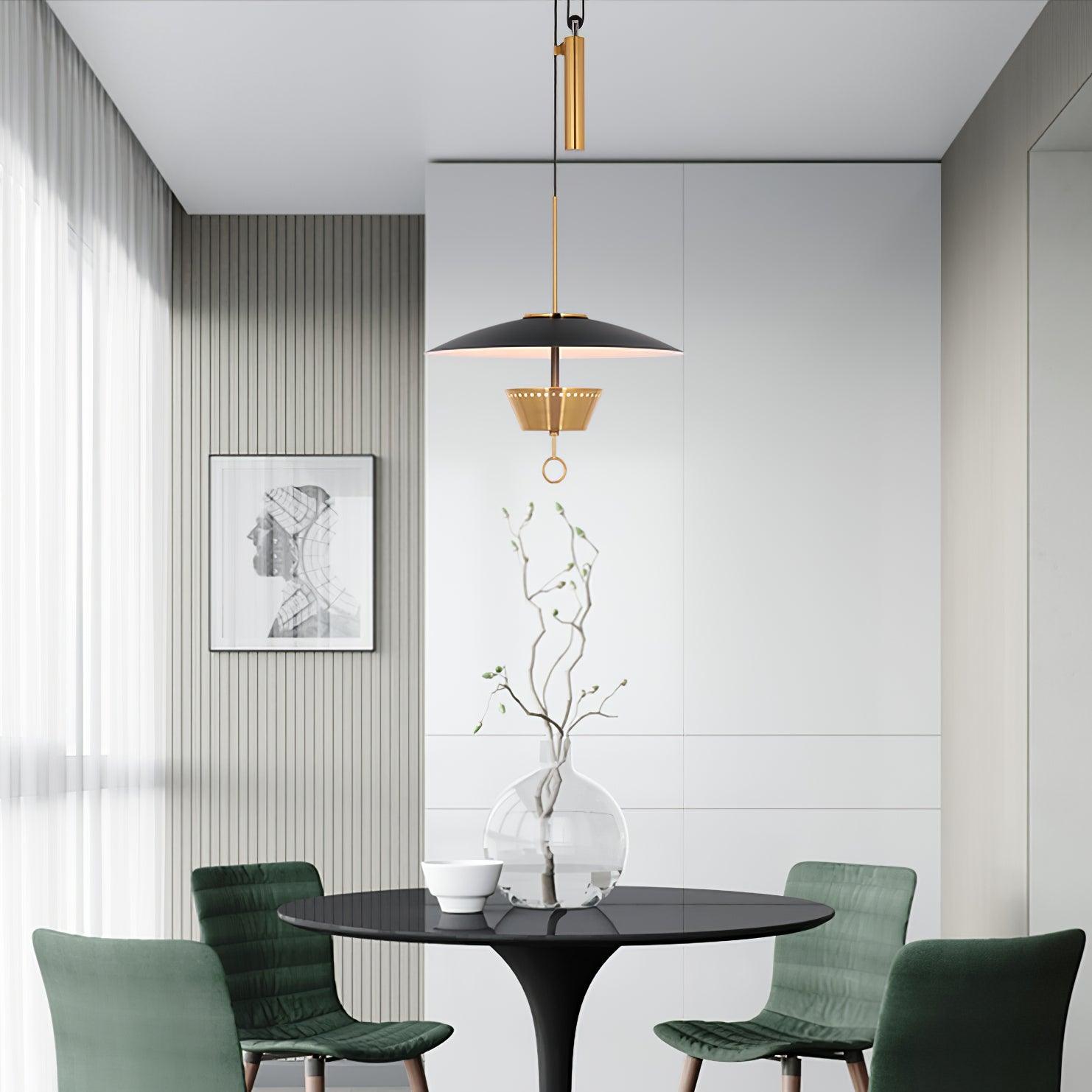 Gaetano Pendant Lamp - Modern Glass Hanging Light Fixture for Dining Room, Kitchen Island & Bedroom | Elegant Ceiling Lighting Decor