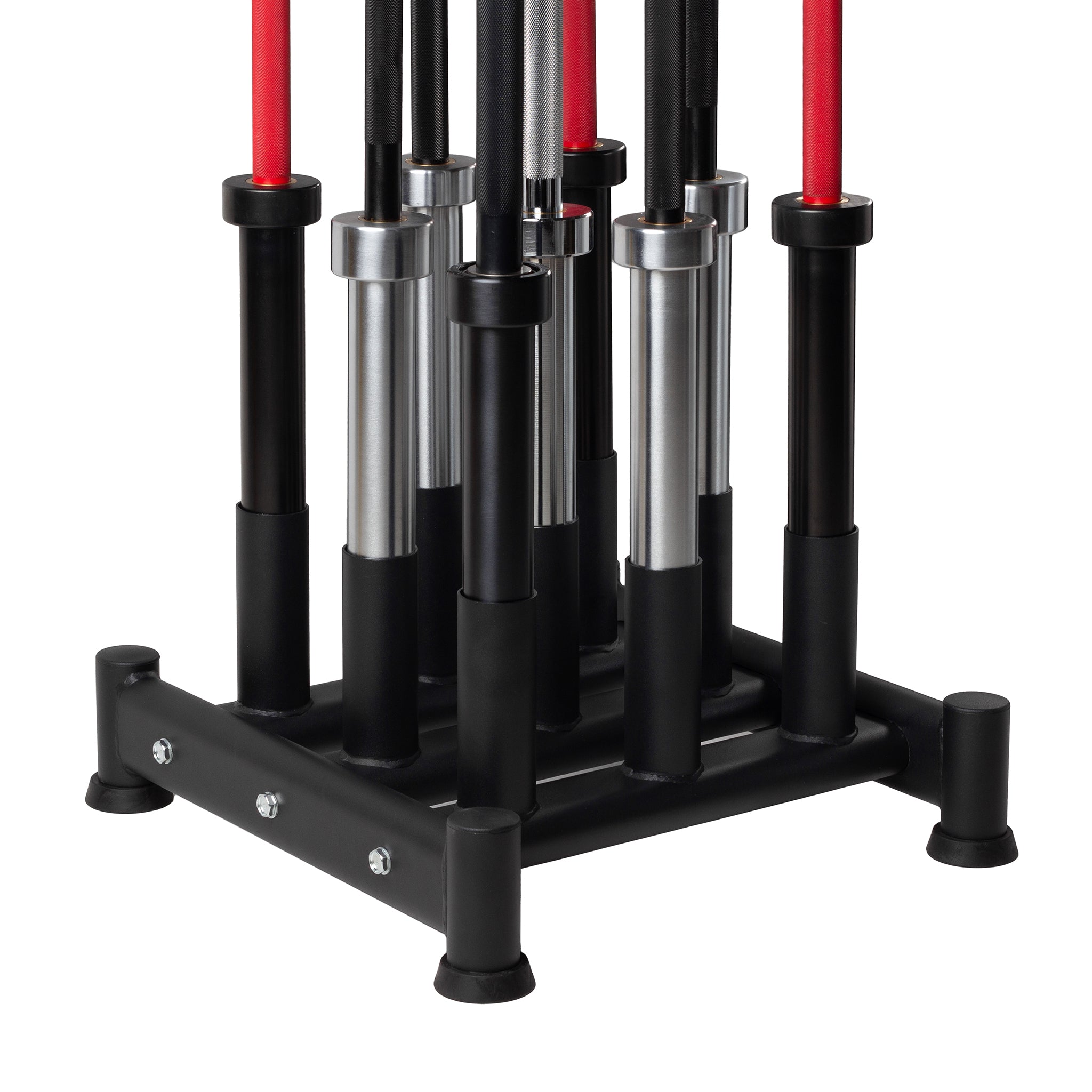 AmStaff Fitness DF 7463 Commercial 9 Bar Storage Rack - Heavy Duty Gym Equipment Organizer for Olympic Bars & Weights - Perfect for Home Gyms & CrossFit Studios