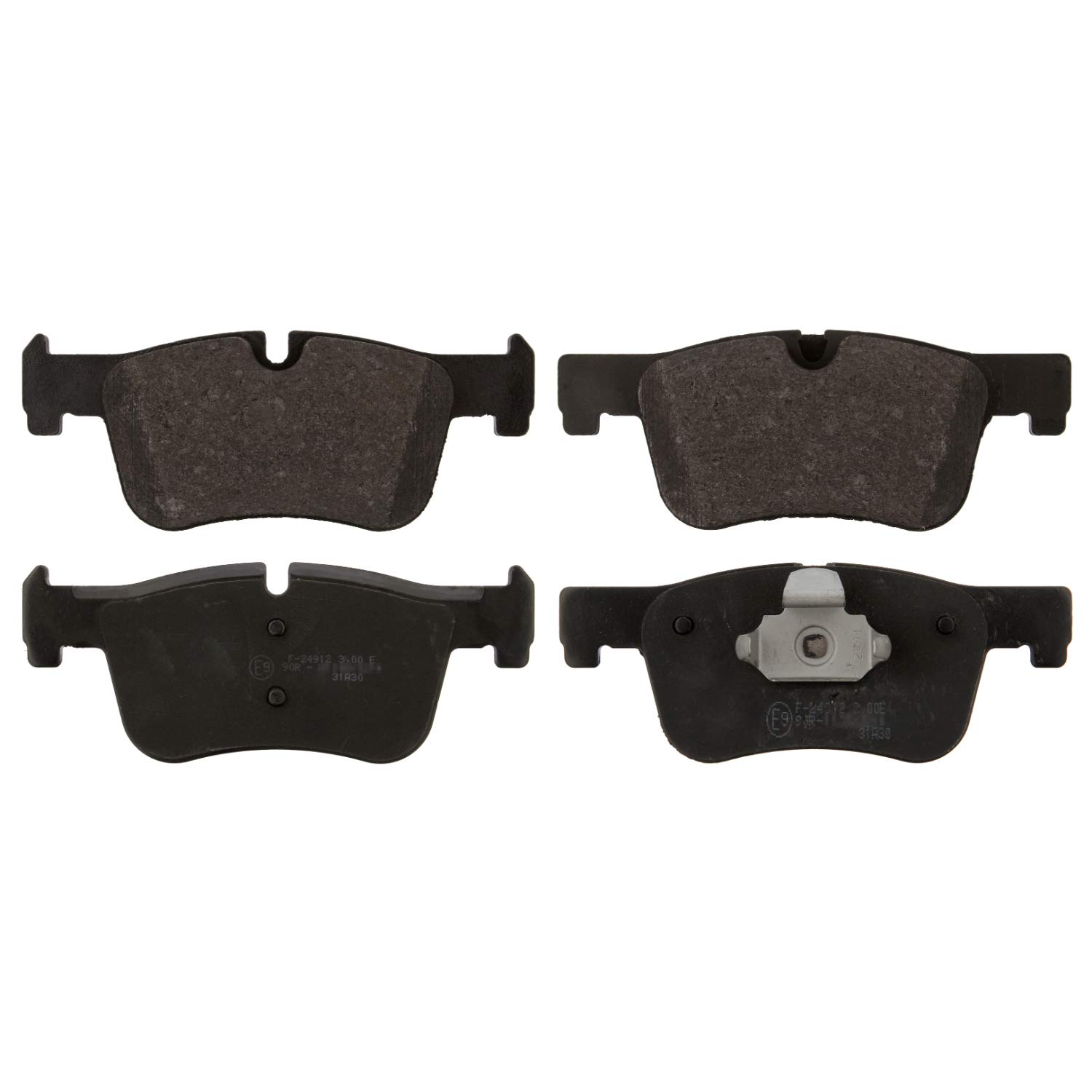 Febi Bilstein 16884 Brake Pad Set - Premium Quality Replacement Brake Pads for Smooth & Safe Stopping | Perfect for Audi, VW, and European Vehicles | Ideal for City Driving & Highway Commutes
