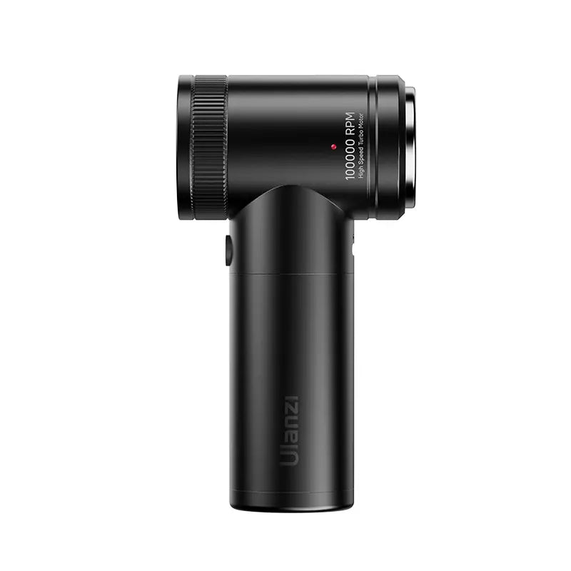 Ulanzi Powerful Electric Air Duster - 60000 RPM Cordless Compressed Air Canister for Electronics, Keyboards, PC Cleaning (Black/White) | Ideal for Home Office, Computer Maintenance & Dust Removal