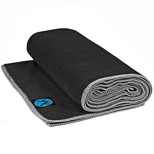 Black Towel/Gray Stitching