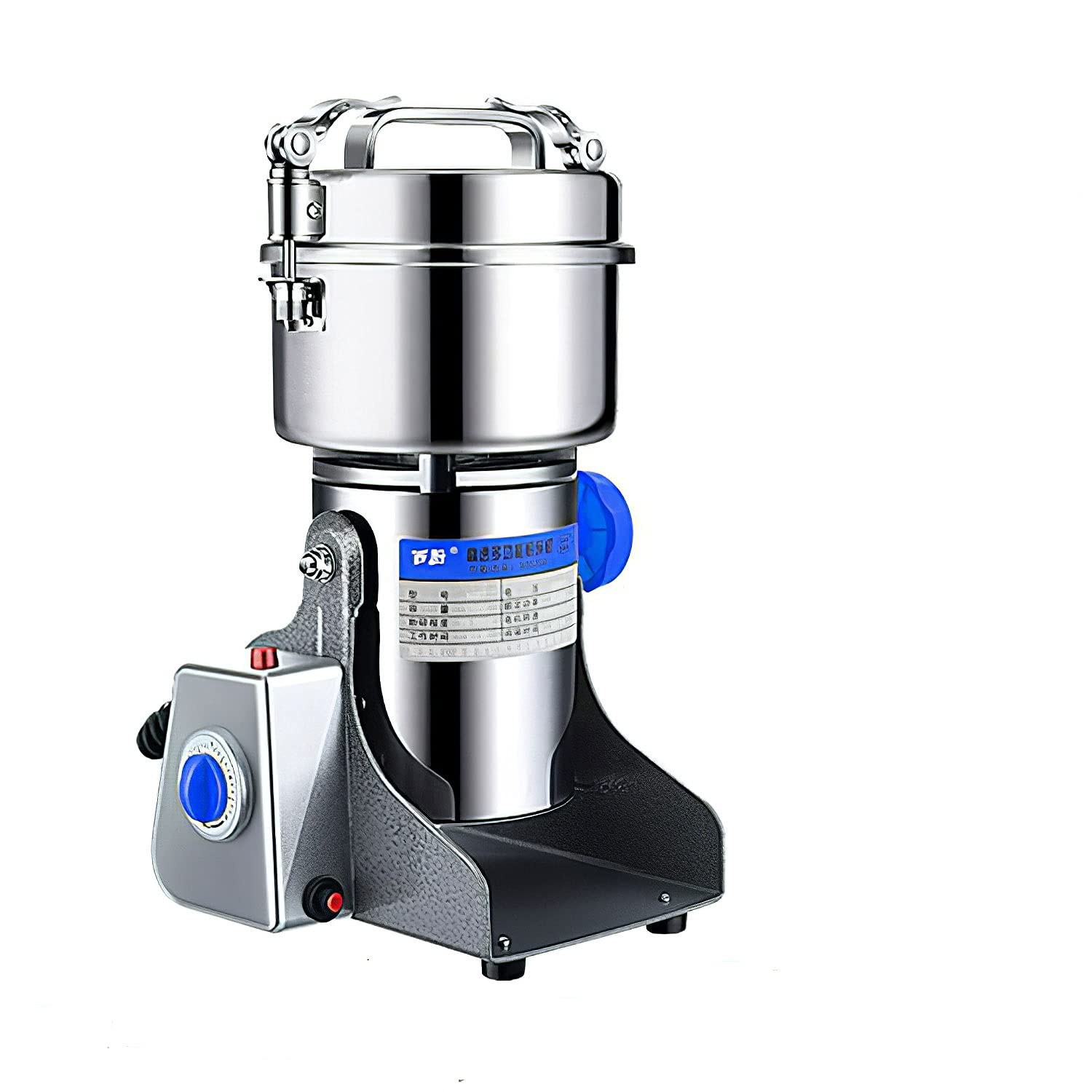 Premium Electric Coffee Grinder - Stainless Steel Spice & Herb Mill for Coffee Beans, Nuts, Grains & Spices | Perfect for Home, Office & Coffee Shops | Fast & Quiet Grinding