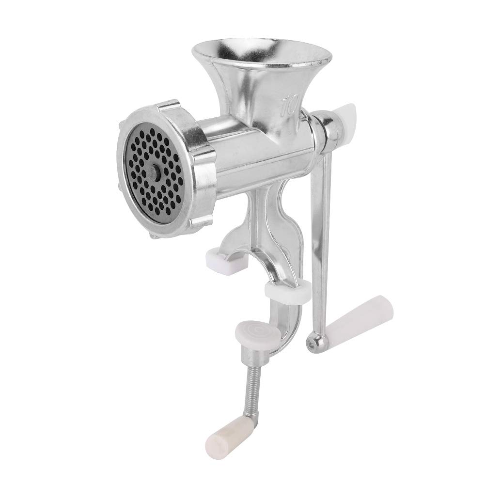 Manual Meat Grinder & Vegetable Mincer - Heavy Duty Hand Crank Kitchen Tool for Fresh Ground Beef, Sausage & Veggies | Perfect for Home Cooking, Camping & Food Prep