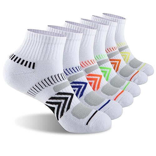 6 Pairs White