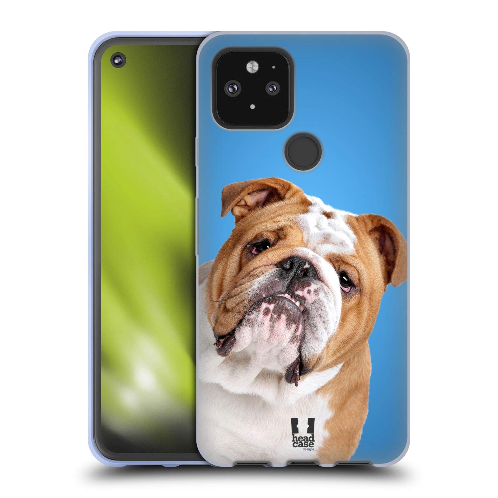 English Bulldog Soft Gel Case for Google Pixel 5 5G - Cute Dog Lover Accessory