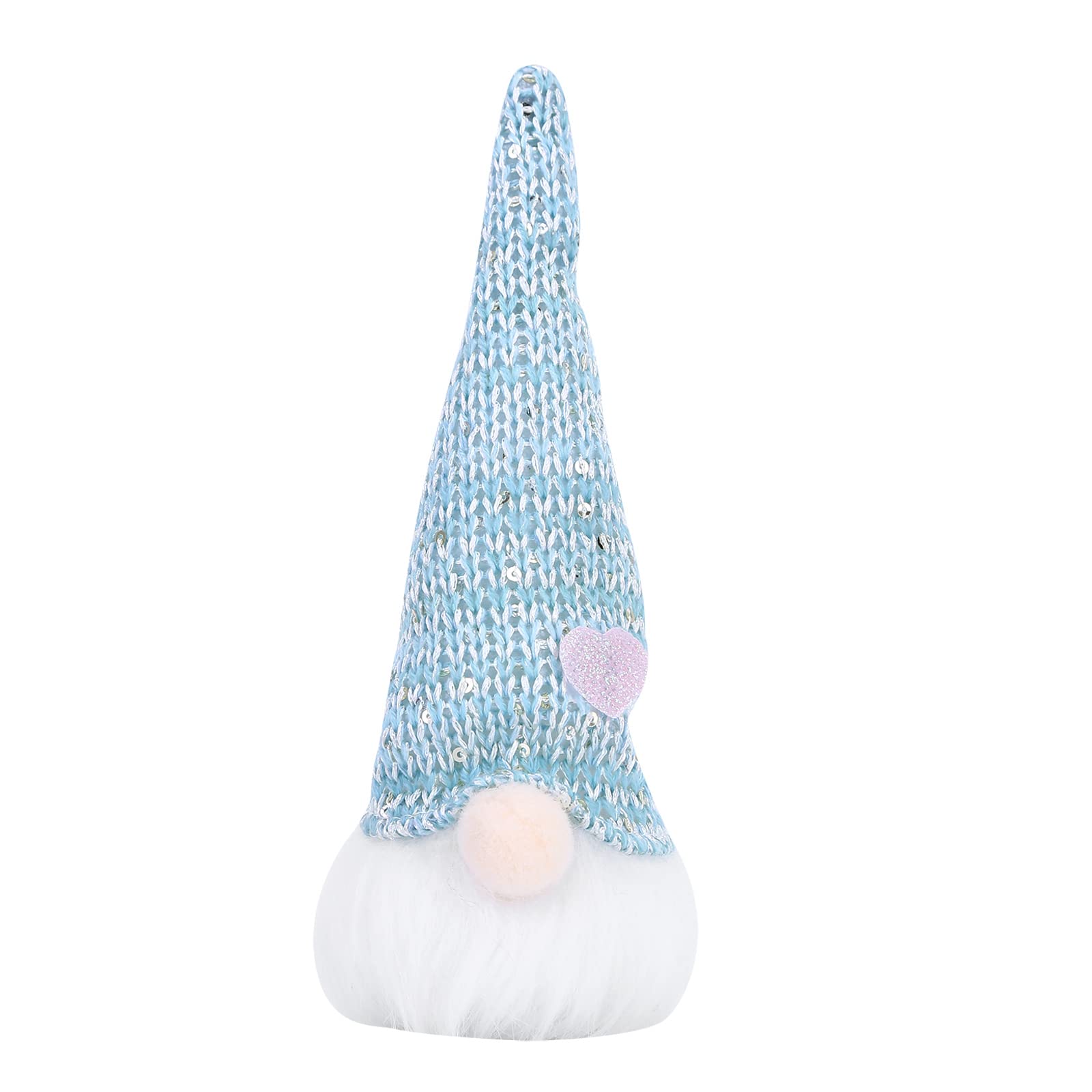 Handmade LED Light Gnome Plush Doll - Faceless Desk Night Lamp for Home Decor, Gift & Nursery Lighting