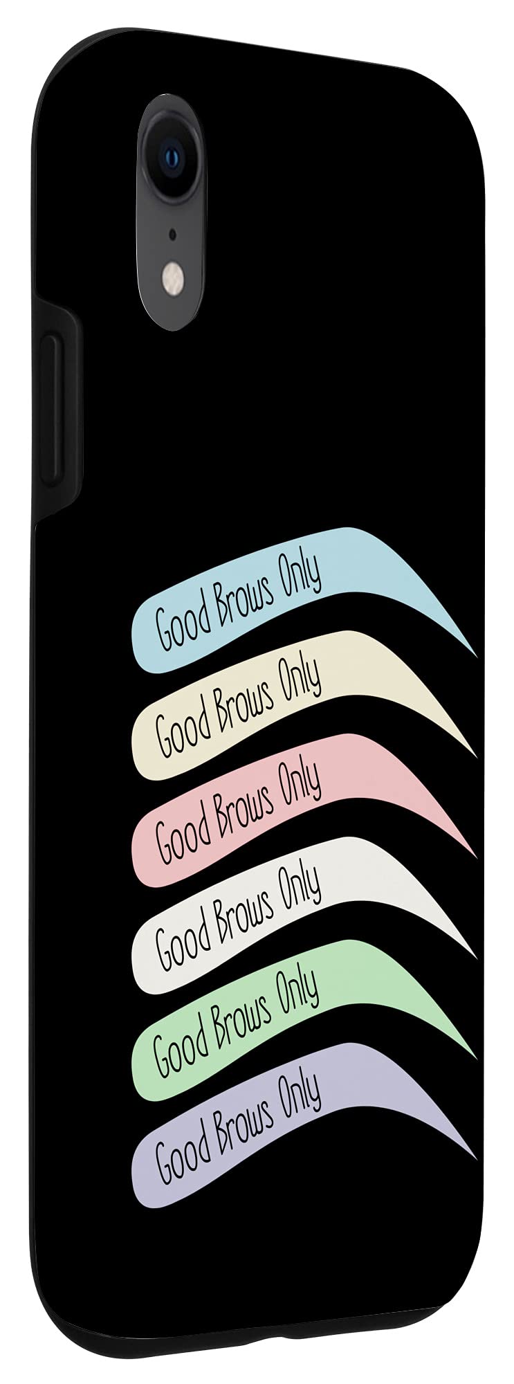 iPhone XR Case for Makeup Artists - Durable Phone Cover with Eyebrow Microblading Design, Perfect for Salon, Beauty Studio & Professional Use
