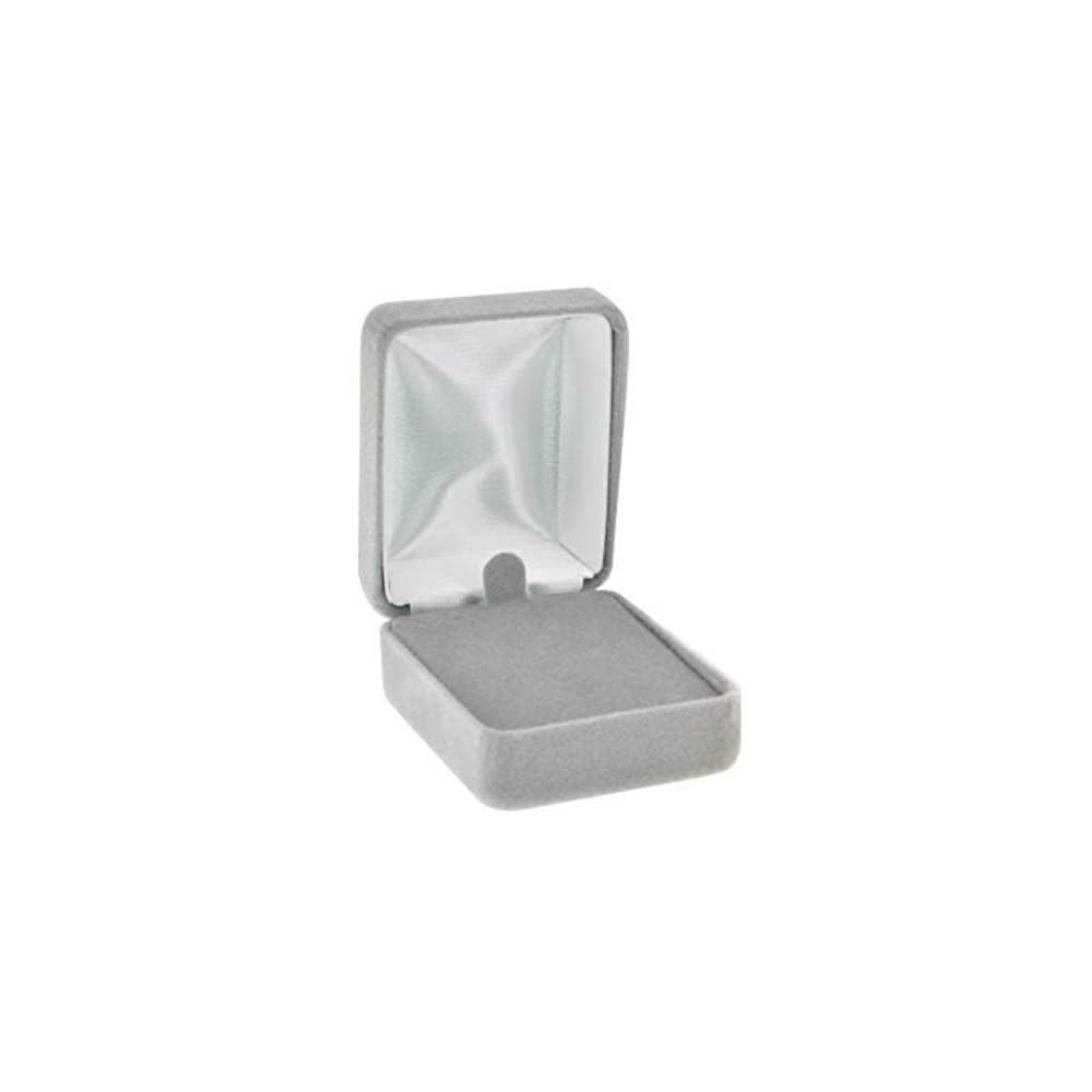 Pinmart Velour Jewelry Lapel Pin Gift Box Set - Elegant Brooch for Women & Men, Perfect for Weddings, Prom, Business Attire & Special Occasions