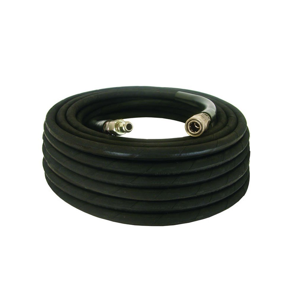 BE Pressure 85.238.211 100-Foot 3/8-Inch 5000 PSI High-Pressure Washer Hose - Heavy Duty for Car Washing, Home Cleaning & Outdoor Power Washing