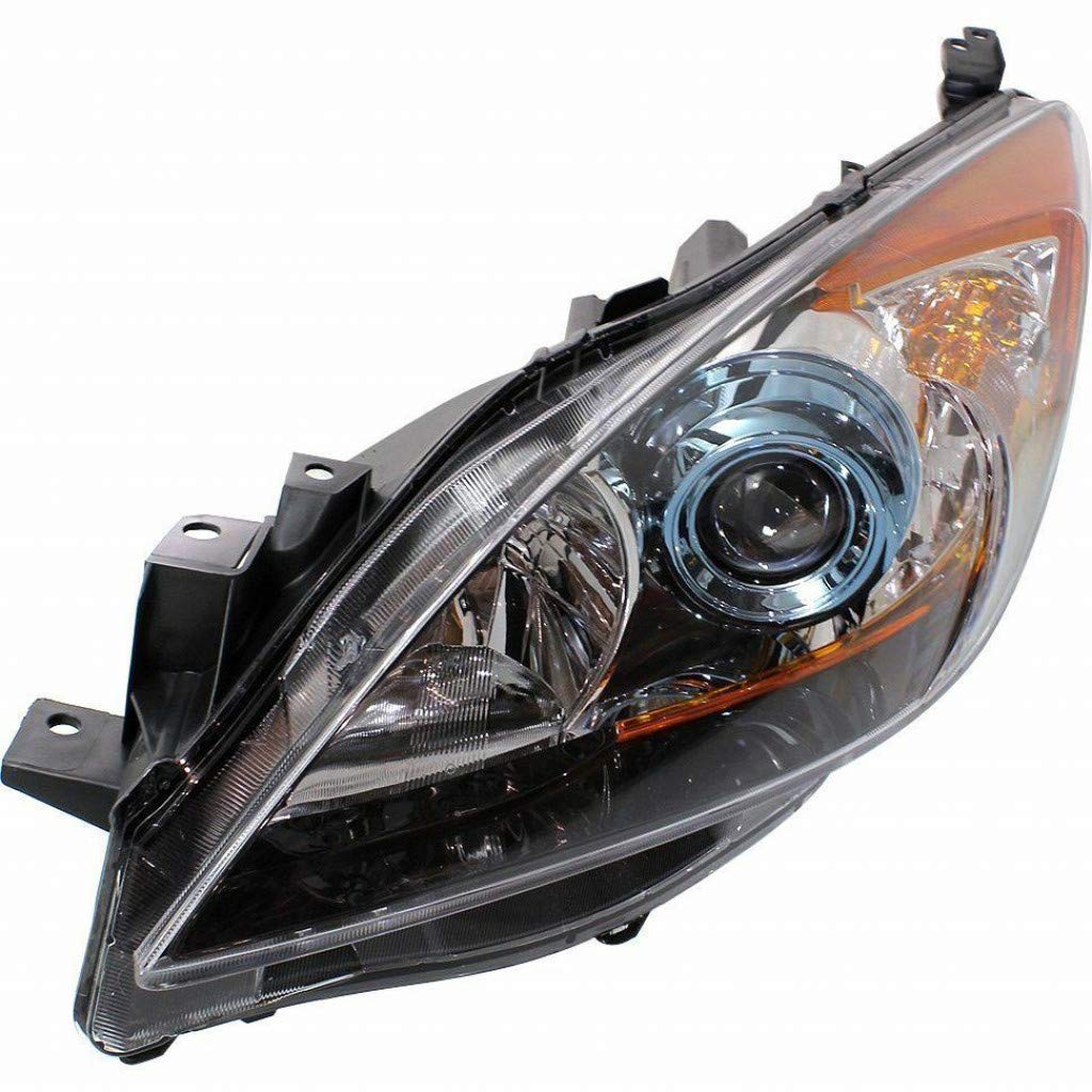 2012-2013 Mazda 3 Headlight Assembly - DOT Certified Replacement for MA2518143 & MA2519143 (Driver & Passenger Side) with Bulbs | Perfect for Night Driving & Foggy Conditions | CarLights360