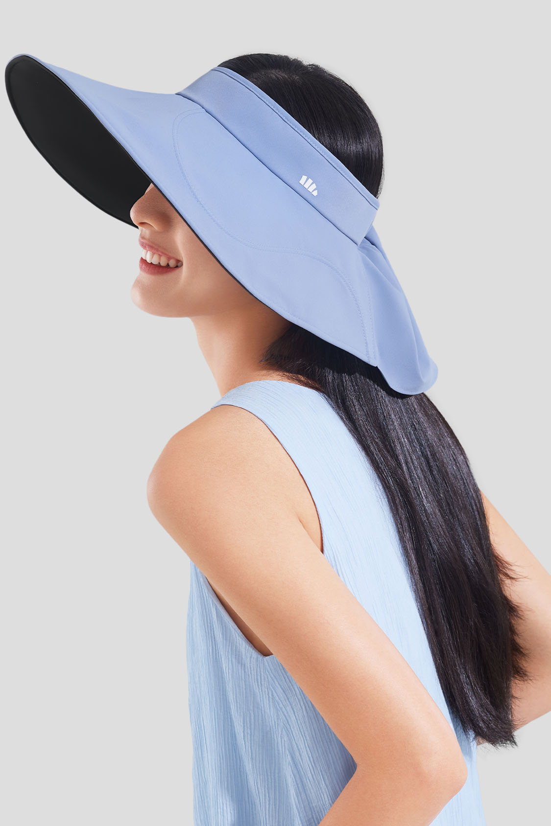 Women's UPF50+ Sun Protection Hat for Outdoor Activities - Omelet Wide Brim Hat for Beach, Hiking, and Gardening