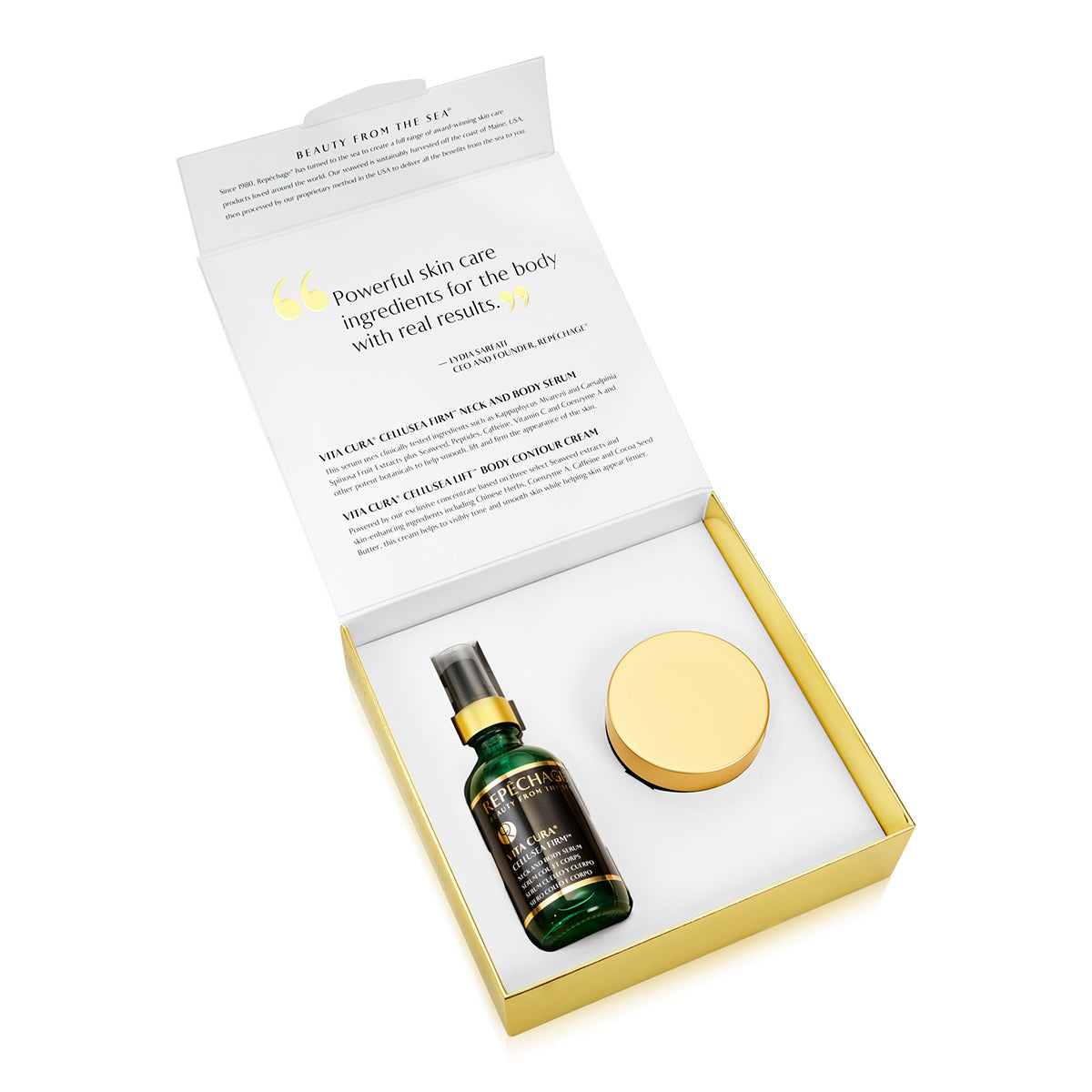 Vita Cura® Cellusea Firm + Lift™ Anti-Aging Face Cream - Organic Marine Collagen & Hyaluronic Acid Moisturizer for Wrinkles & Fine Lines - Perfect for Night Skincare Routine & Daily Hydration