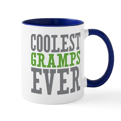 White/Navy Inside - Coolest Gramps Mug