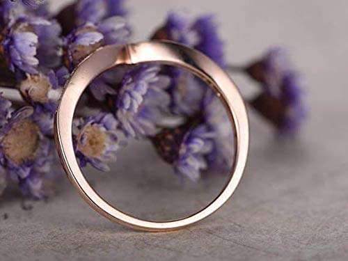 0.50 Carat Half Eternity Wedding Band - Elegant Twist Curve Design in 18k Gold Plating - Perfect for Anniversary, Engagement & Special Occasion Jewelry Gifts