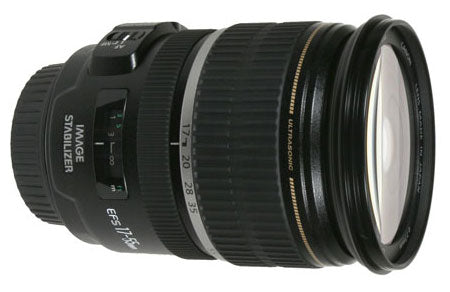 Canon EF-S 17-55mm f/2.8 IS USM Lens for DSLR Cameras - Fast Aperture Zoom Lens with Image Stabilization - Perfect for Portrait, Travel & Low Light Photography (USA Version)