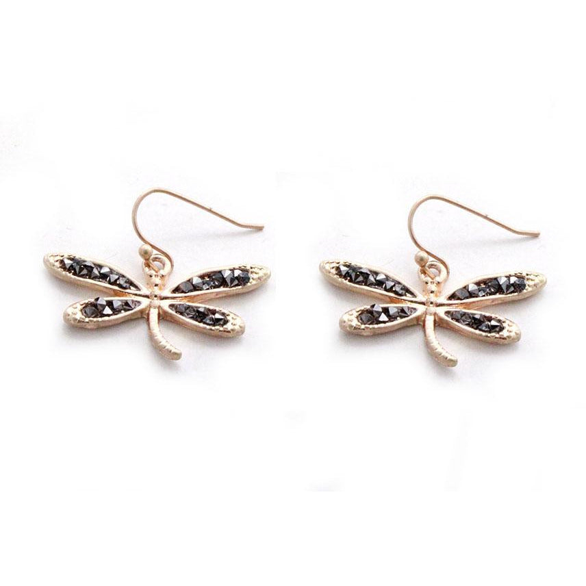 Dragonfly Earrings for Women - Elegant Dangle Jewelry for Everyday Wear & Special Occasions | Hypoallergenic & Lightweight Fashion Accessories