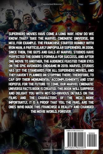 500 Marvel Cinematic Universe Facts Book - Ultimate MCU Trivia Guide for Superfans | Fun Stress Relief & Relaxation | Perfect Gift for Marvel Lovers (Use for Parties, Game Nights & Fan Discussions)