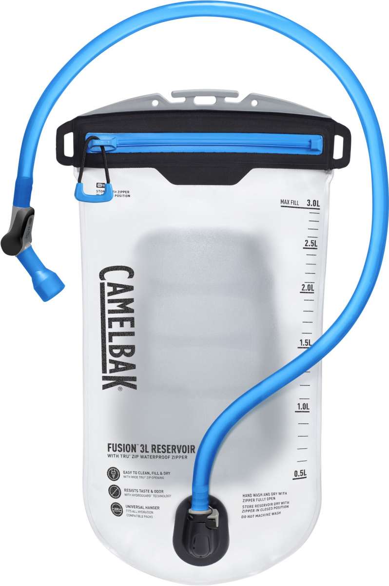 Camelbak Fusion 3L 100oz Hydration Reservoir - Lightweight Water Bladder for Hiking, Biking & Outdoor Adventures (2022-2023 Model)