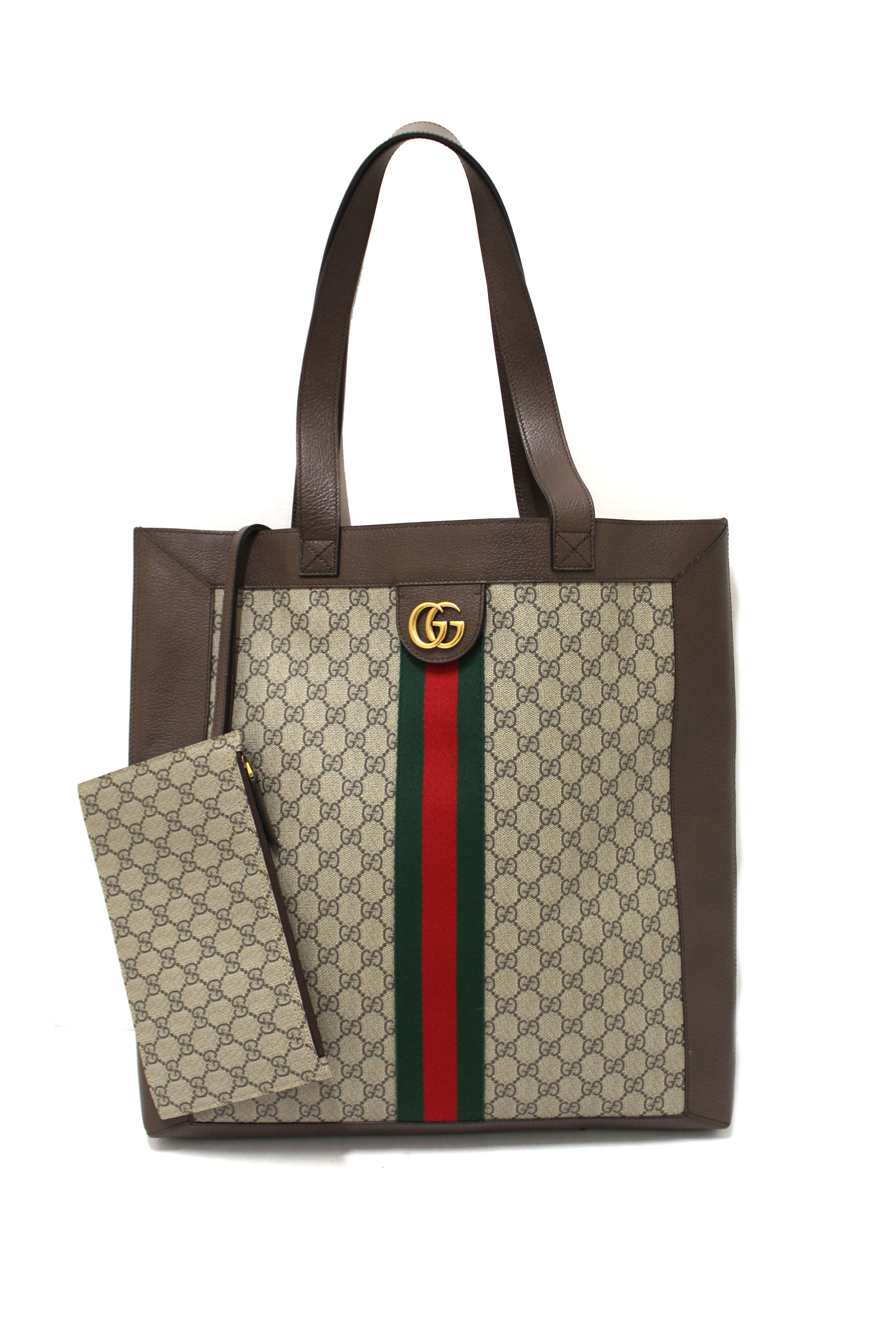 Authentic Gucci Ophidia Soft GG Supreme Large Tote Bag 519335 - Luxury Designer Handbag for Women, Perfect for Work, Travel & Everyday Use