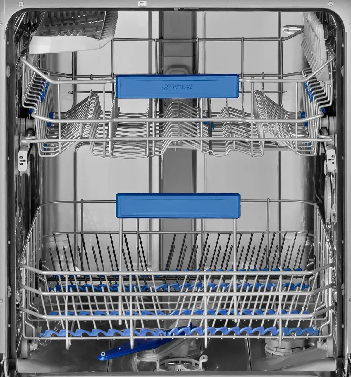 Smeg 60cm Freestanding Dishwasher - Stainless Steel Built-in Kitchen Appliance for Modern Homes | Perfect for Small Families & Open-Plan Kitchens