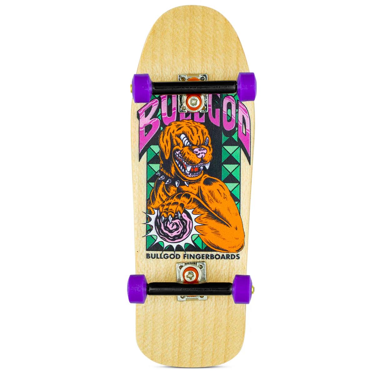 BullGod Old School Fingerboard Complete - Professional Skateboard Fingerboard for Tricks & Stunts - Perfect for Skateboarding Enthusiasts & Collectors - Great for Office Desk Fun & Stress Relief