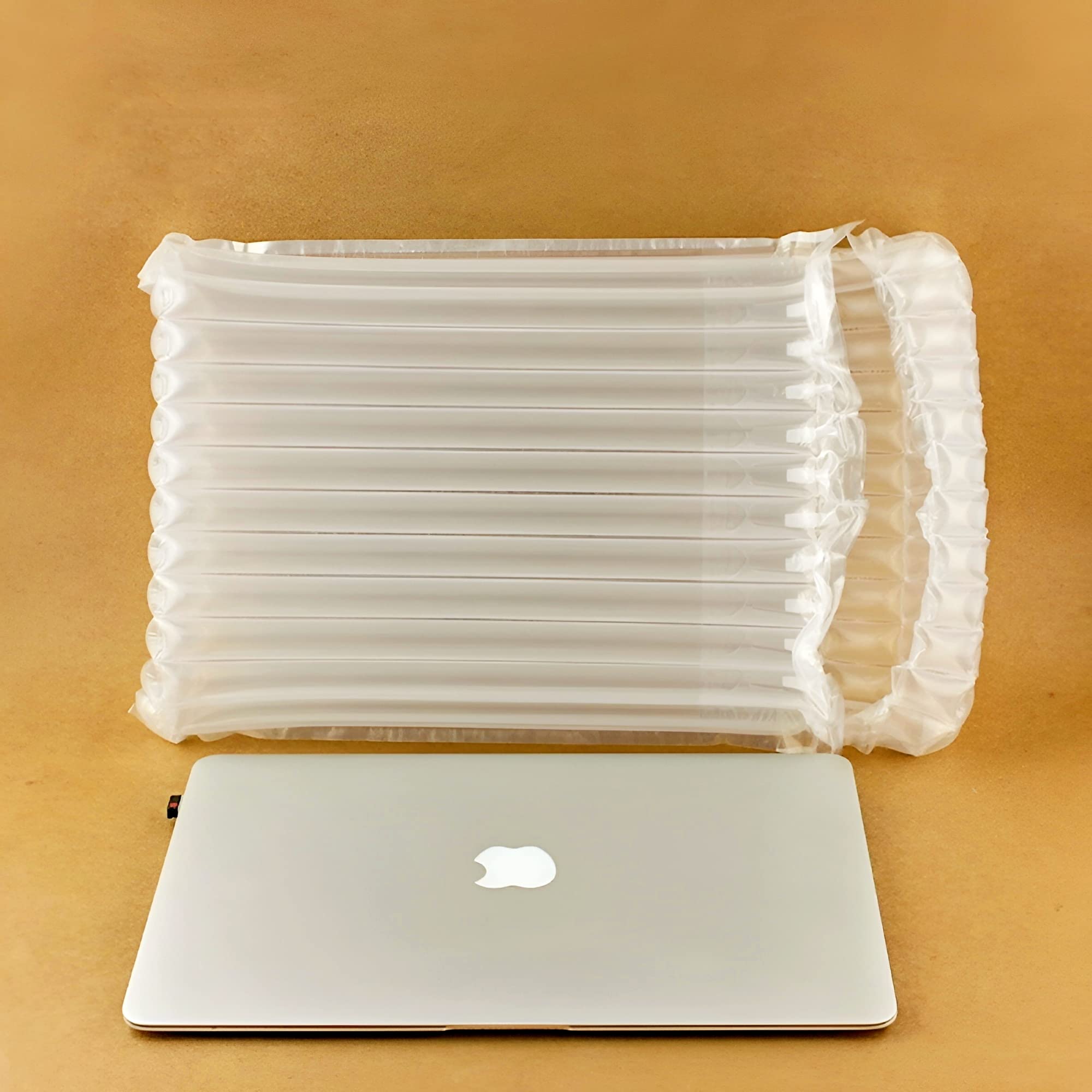 100 Pack 13 Inch Inflatable Laptop Mailer Bags - Protective Shipping Box for Notebook Computers | Waterproof & Shockproof Packaging for Safe Delivery of MacBook, Dell, HP Laptops (Perfect for Online Sellers & Ecommerce Shipping)