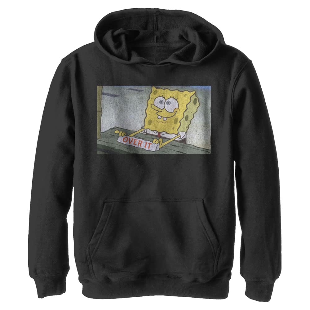 SpongeBob SquarePants Kids' Hoodie - Nickelodeon Cartoon Character Pullover Sweatshirt for Boys & Girls | Perfect for School, Playdates & Casual Wear