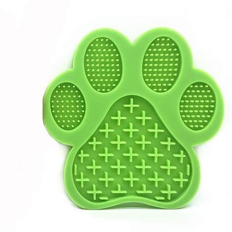 MIEDEON Silicone Pet Lick Mat with Suction Cups - Slow Feeder Dog Bowl for Anxiety Relief & Mental Stimulation - Perfect for Bath Time, Grooming, Mealtime & Travel for Dogs & Cats