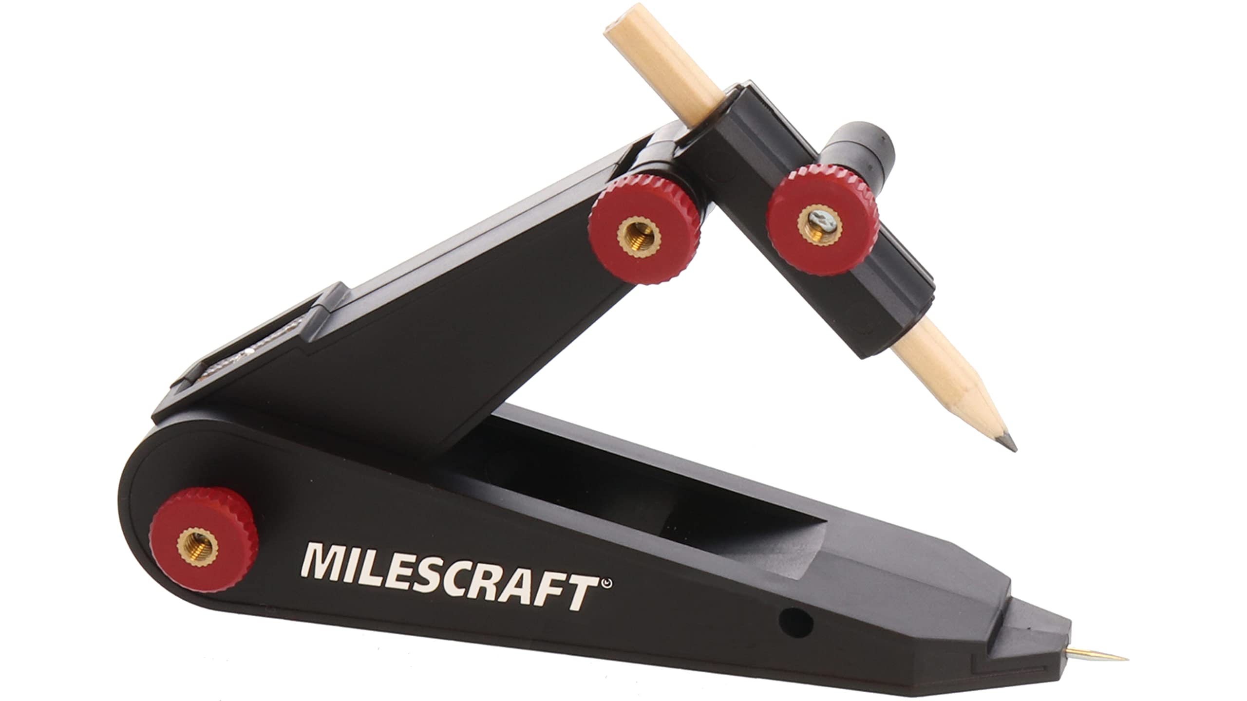 Milescraft 8407 ScribeTec - Professional Scribing and Compass Tool for Woodworking, Metalworking & DIY Projects | Perfect for Marking, Measuring & Layout Tasks