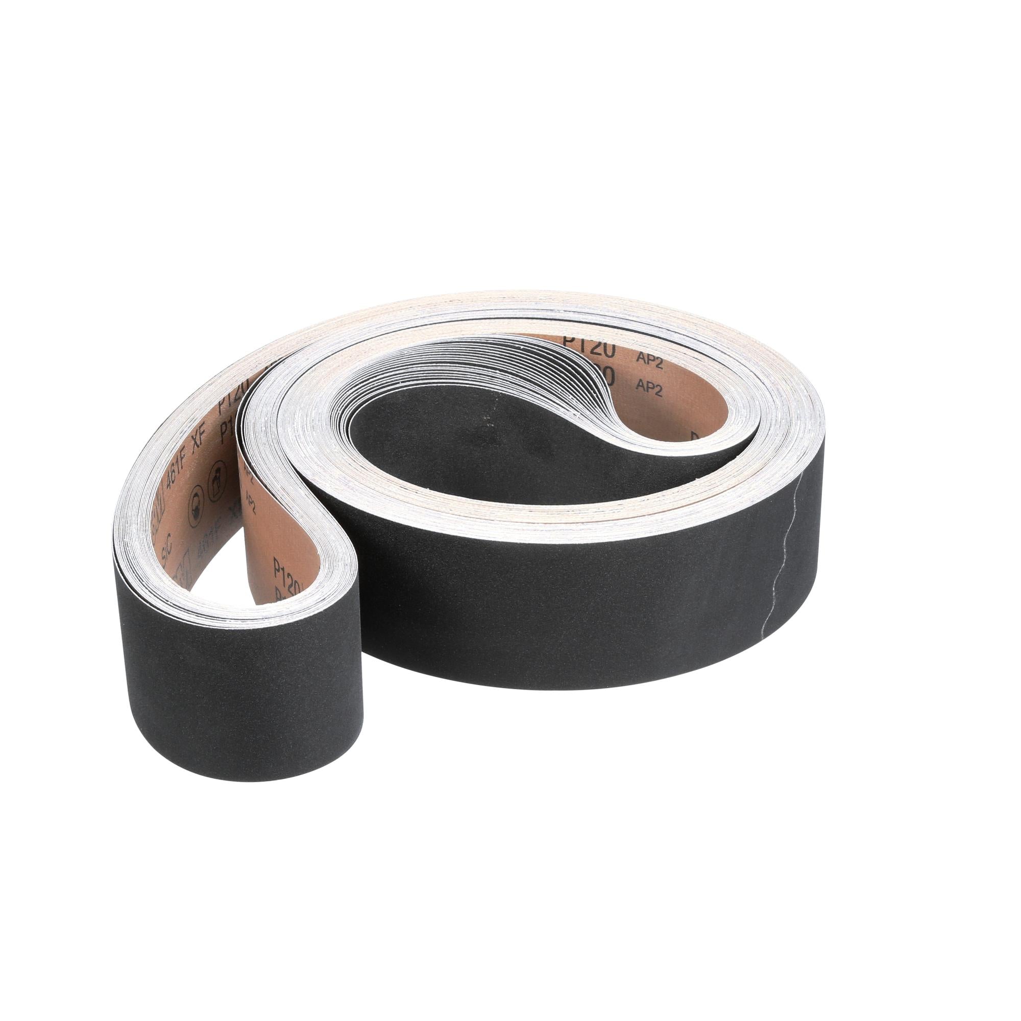 3M 461F Cloth Sanding Belt P120 XF Grit, 4