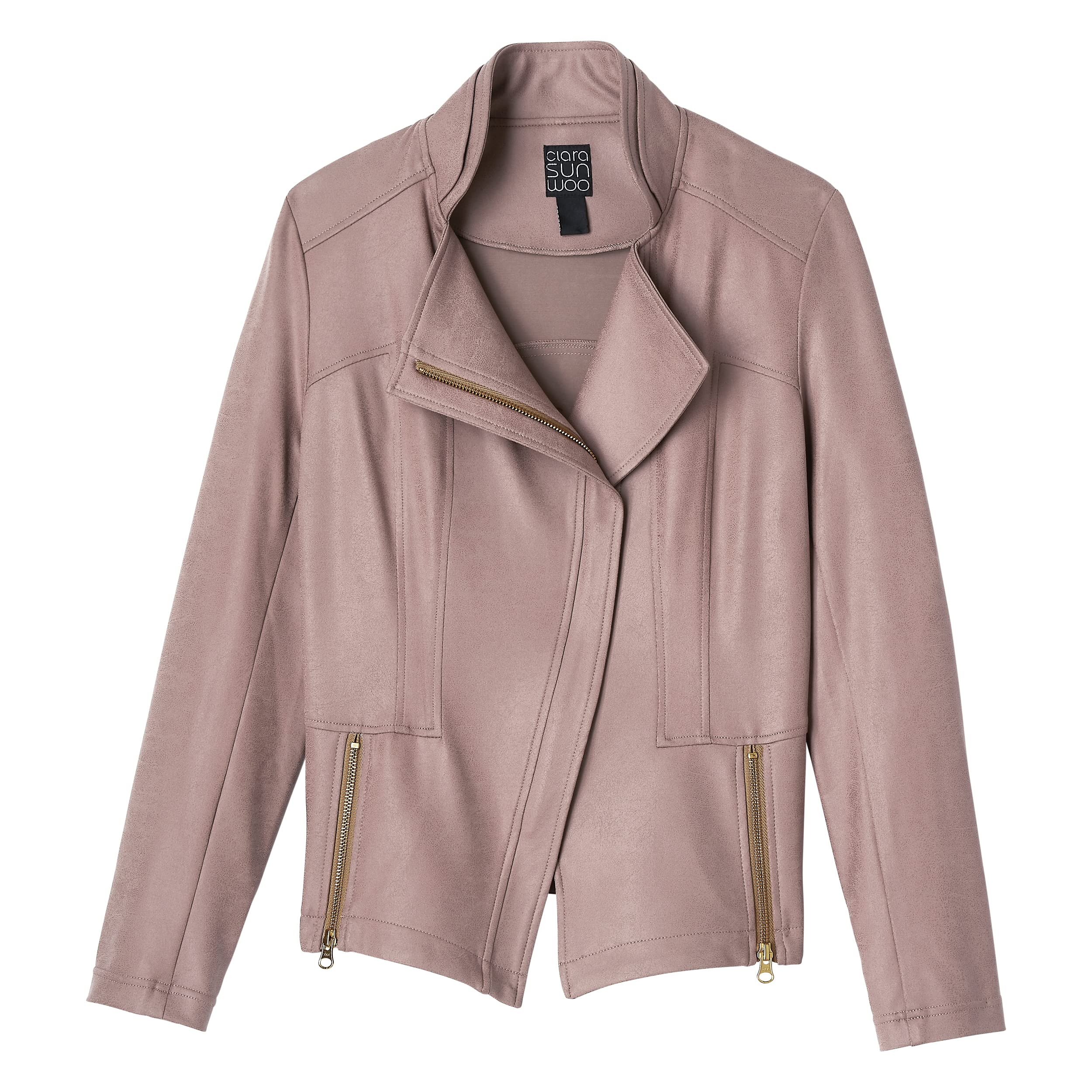 Premium Liquid Leather Women's Signature Jacket - Stylish & Comfortable for Casual Outings, Work & Evening Events