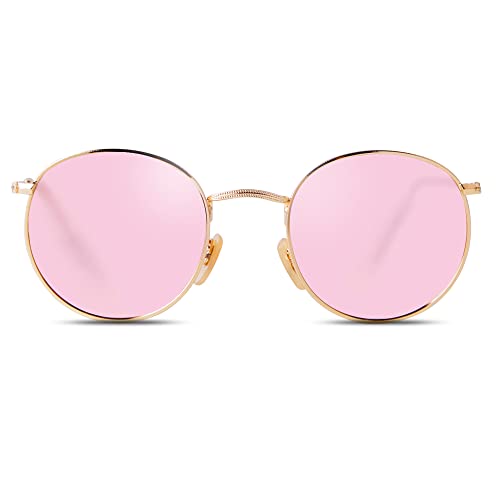 Gold/Pink Mirrored