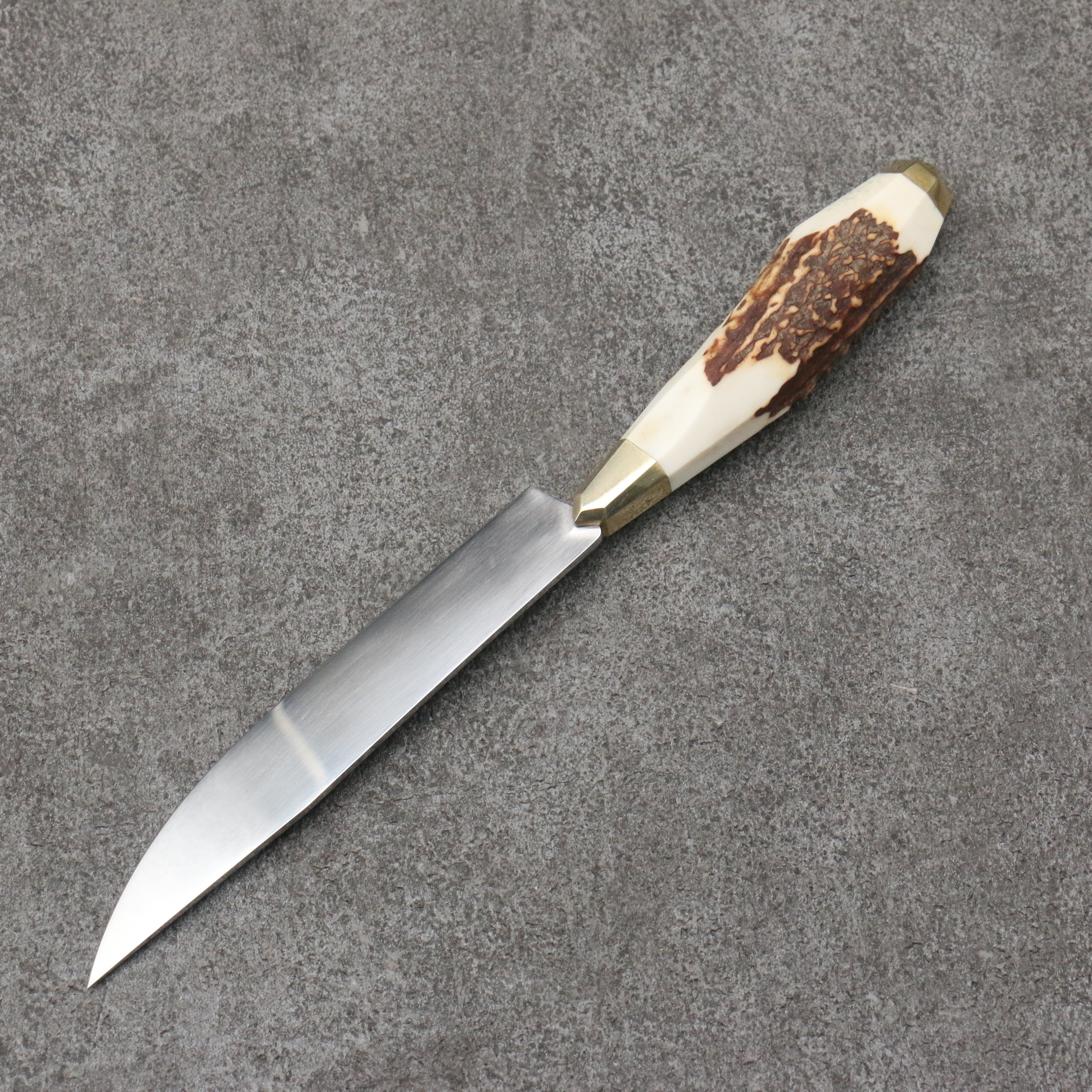 Premium Stainless Steel Steak Knife Set with Stag Handle - Perfect for Grilling, BBQ, and Fine Dining Steak Nights
