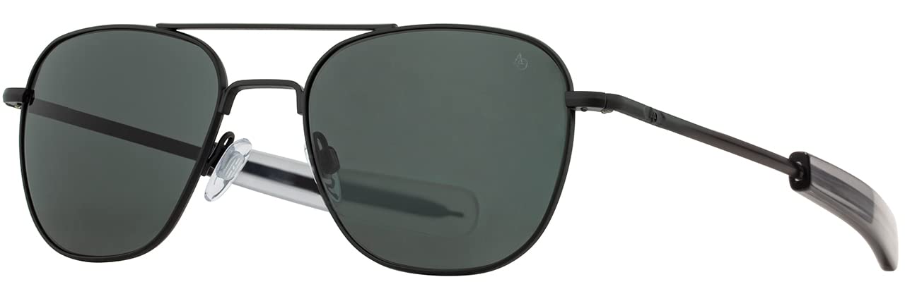 AO Original Pilot Sunglasses - SkyMaster Polarized Glass Lenses for Men & Women - Classic Aviator Style for Driving, Flying & Outdoor Activities